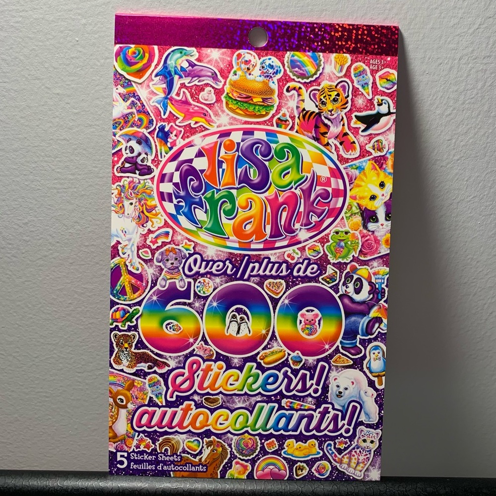 Lisa Frank sticker book brand new